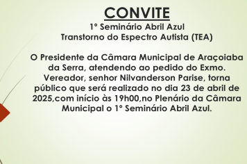 1º Seminário Abril Azul, Transtorno do Espectro Autista (TEA)