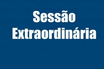 5ª Sessão Extraordinária